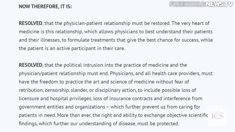 5200 Doctors Scientists Sign Declaration Accusing COVID Policy-Makers of Crimes Against Humanity