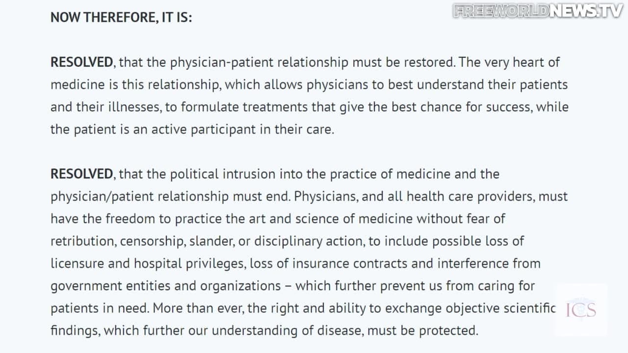 5200 Doctors Scientists Sign Declaration Accusing COVID Policy-Makers of Crimes Against Humanity