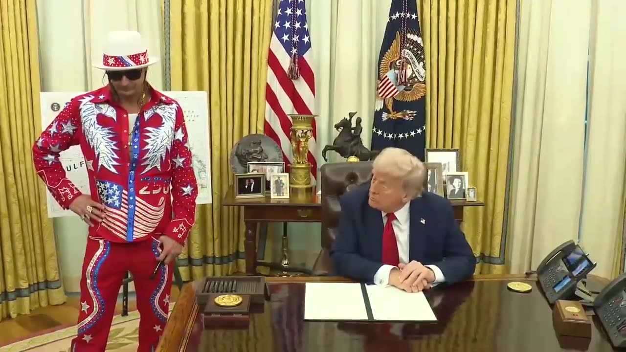 BREAKING: President Trump and Kid Rock team up to end ticket scalping.