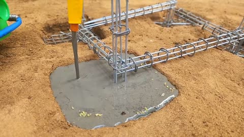 DIY tractor concrete mixer | Mini home | Solar mini air conditioner! #Gizmo #ScienceExperiments #