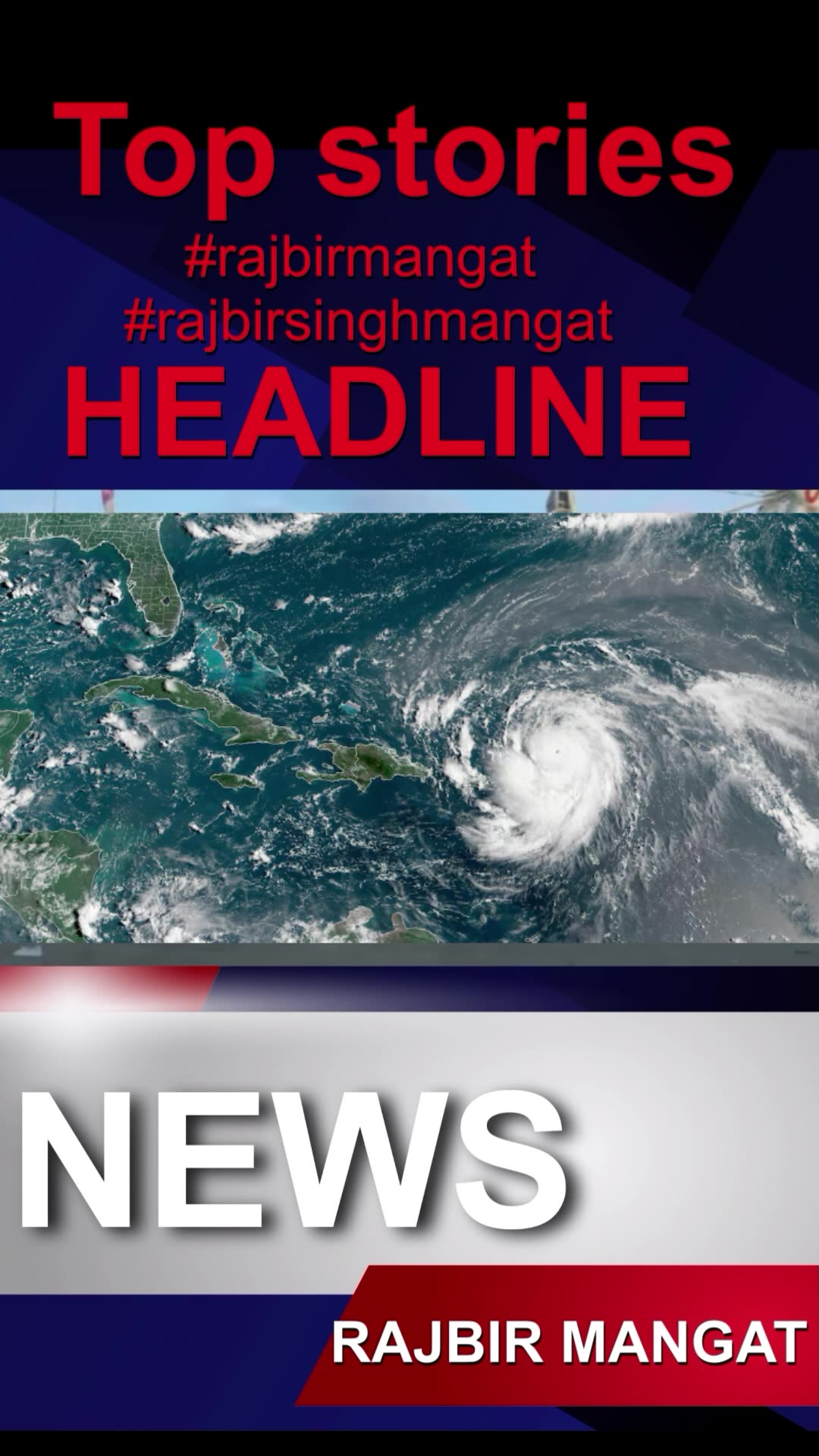 Erin downgraded to Category 3 hurricane, NHC says