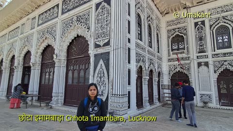 Lucknow' Famous छोटा इमामबाड़ा Chhota Imambara- Travel Vlog (March 2024)