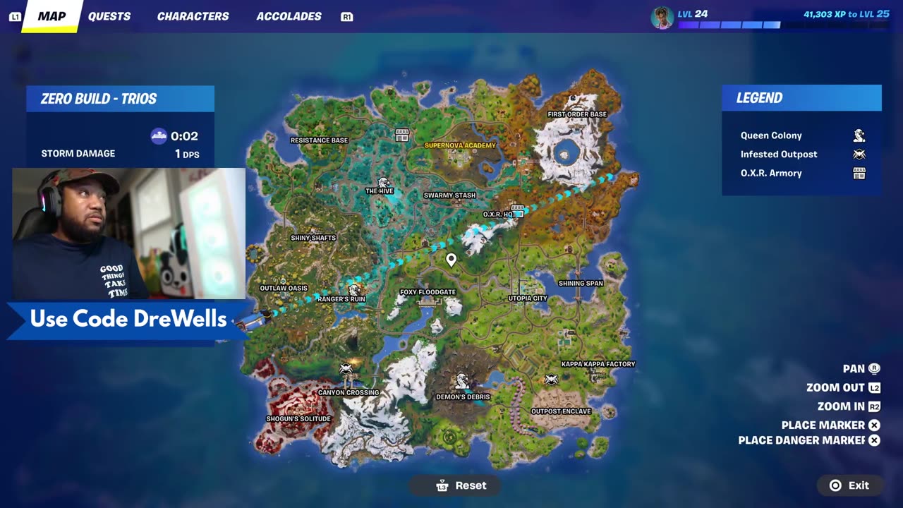 Power Rangers x Fortnite