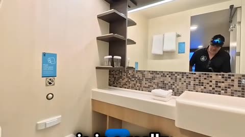 Quick Look of Ovation of the Seas Inside With Virtual Balcony Cabin | Tall Man’s Cruise Adventures
