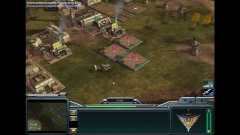 Command and Conquer Generals Zero Hour USA Laser General vs China Tank General Challenge