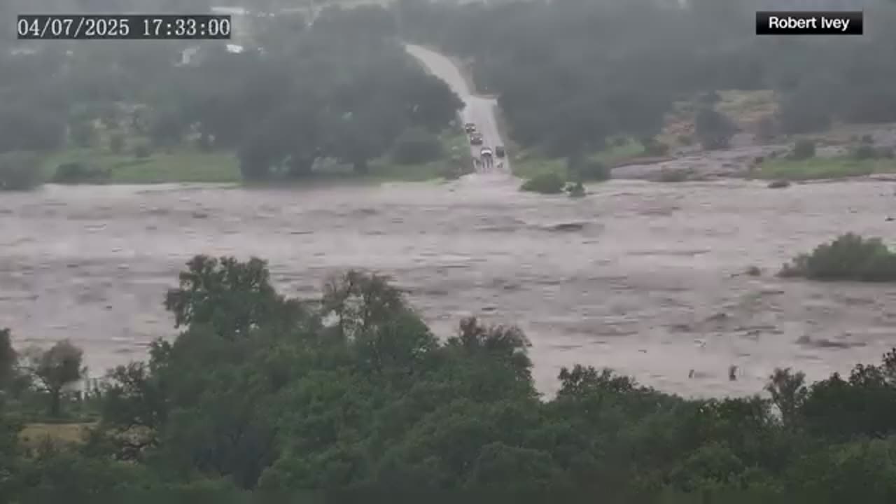 Time-Lapse Video Shows How Fast Flood Waters Rose In Texas (VIDEO)
