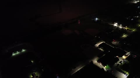 What fireworks look like from 2000 feet up!