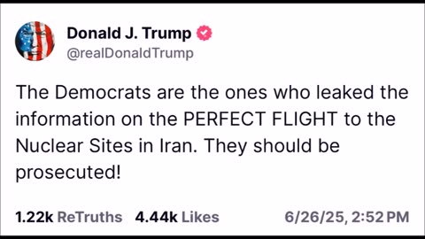 Prosecute the Dems