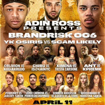 Tonight adin ross host celebrities fight and kick streamer tonight event 04/11/25