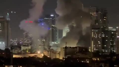 Iranian hypersonic Missile strikes Tel Aviv, Israel