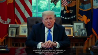 President Trump: "WE DON'T WANT 'EM!" President Trump announces new Travel Ban