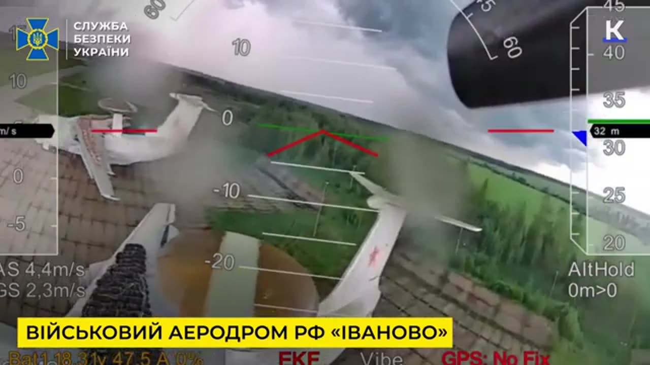 Russia embarrassed itself again: Tires on the wings didn't help, drones didn't stop