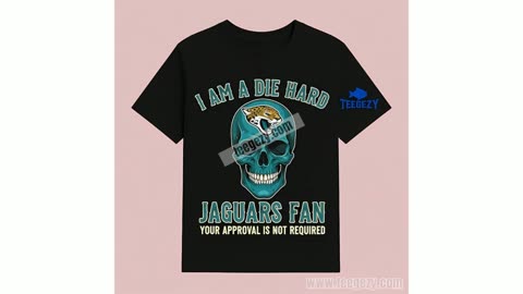 Jacksonville Jaguars Skull Die Hard Fan Retro Shirt