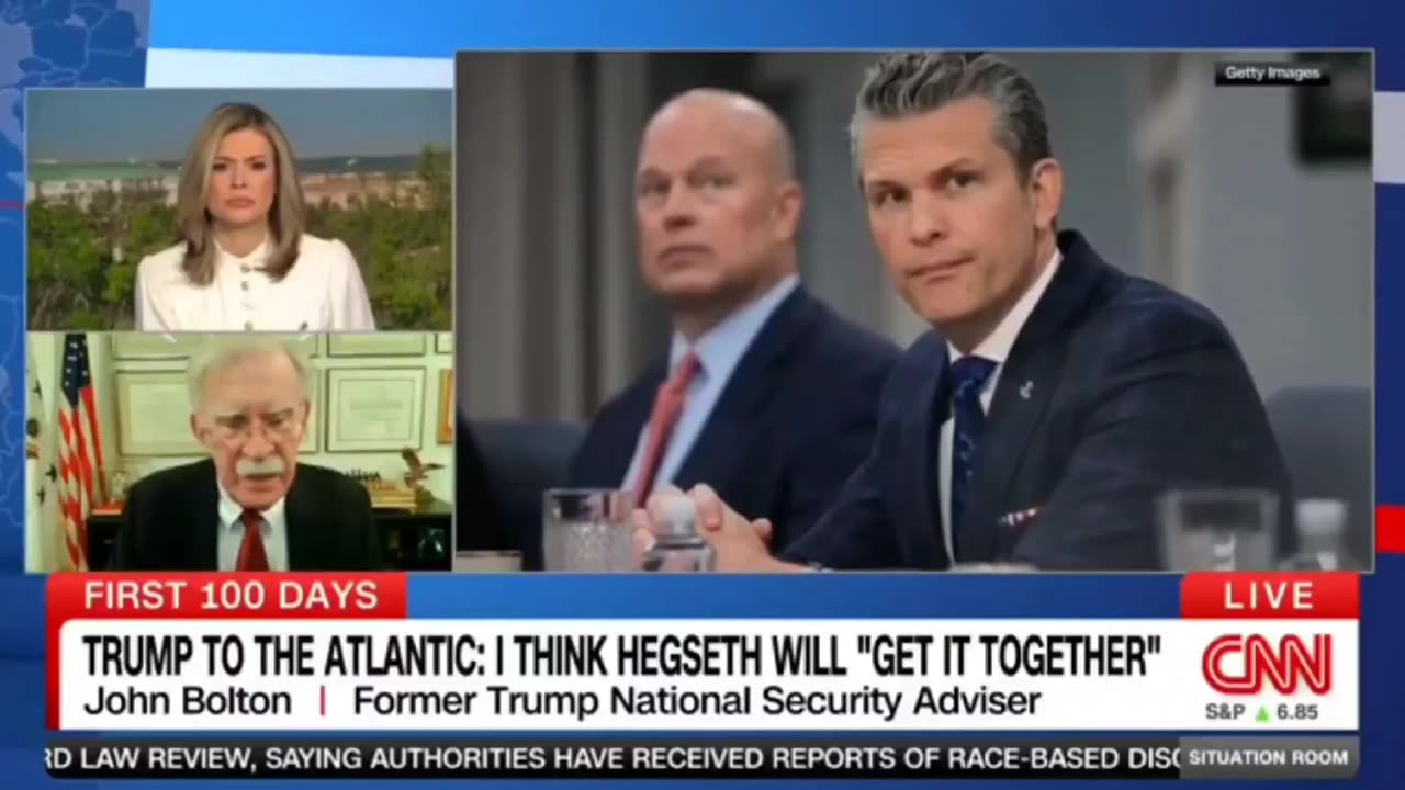 John Bolton tells CNN: Hegseth should “resign for his own safety’s sake.”