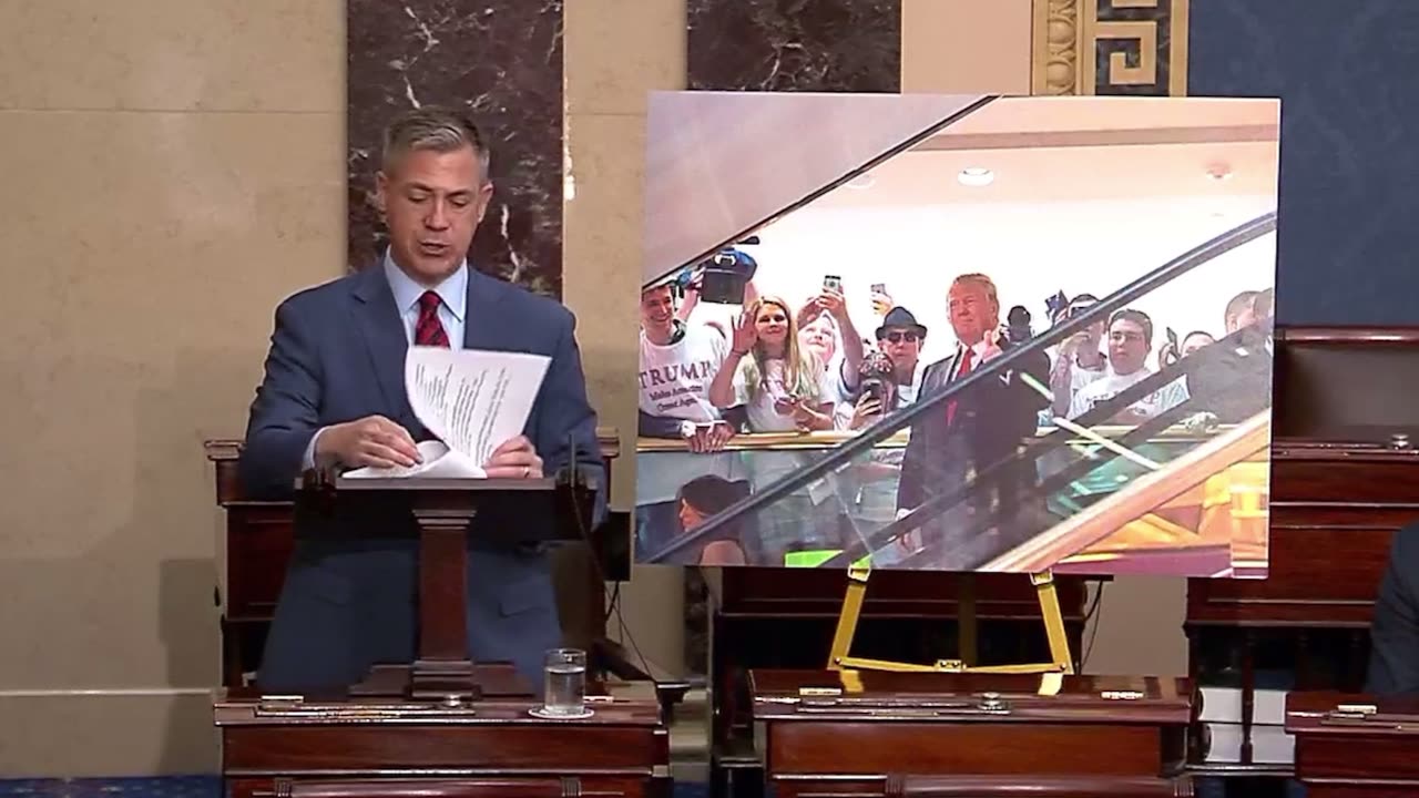 Senator Banks Floor Speech on 10 Year Anniversary of Trump Presidential Announcement