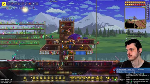Let's get the eye of azeroth - Terraria MASTER MODE! Crowd Control ON