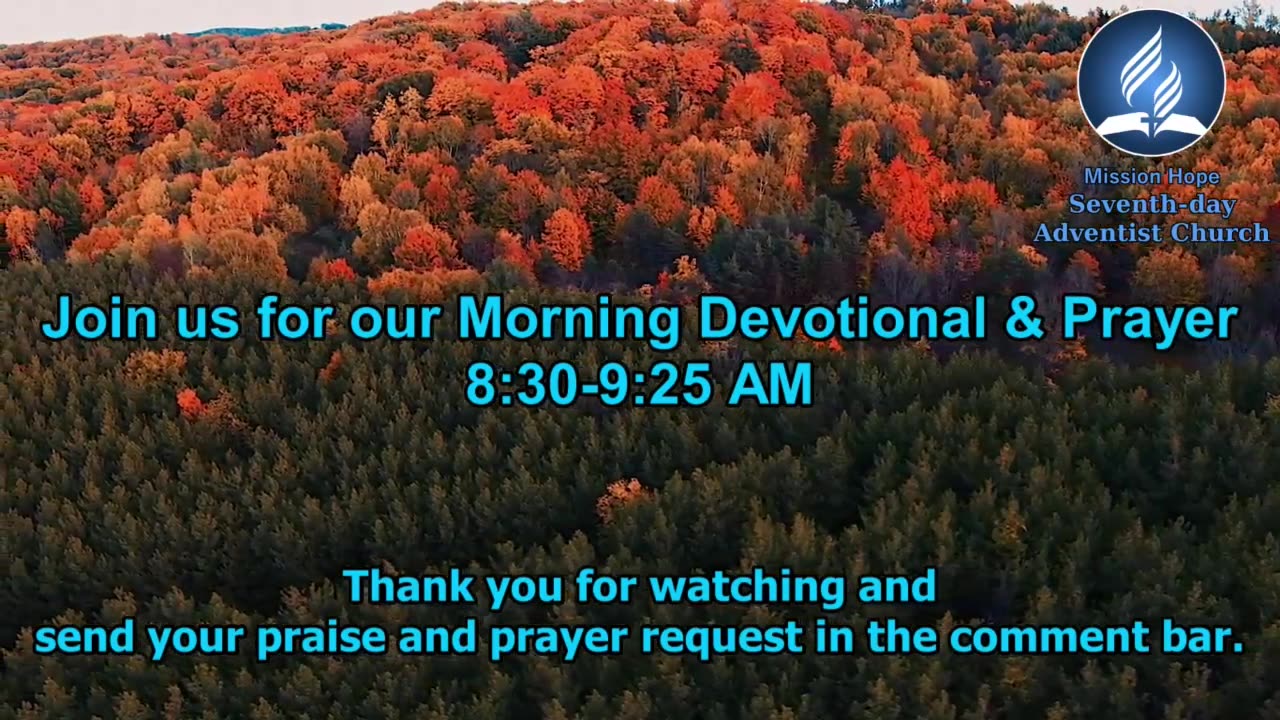 June 21, 2025: Sabbath School Lesson-"Precursors"
