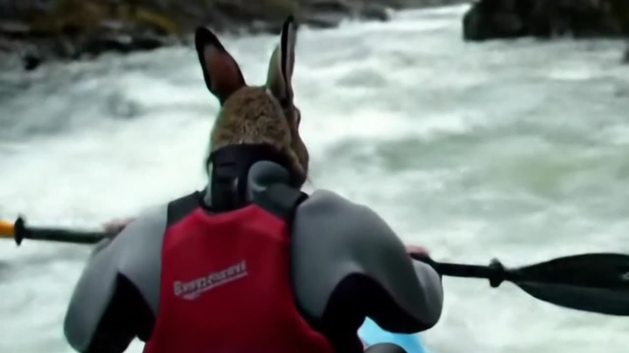 Rabbit Kayaking Whitewater Rapids