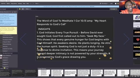 Power To Triumph || November 21, 2025 || “My Heart Responds to God’s Call”