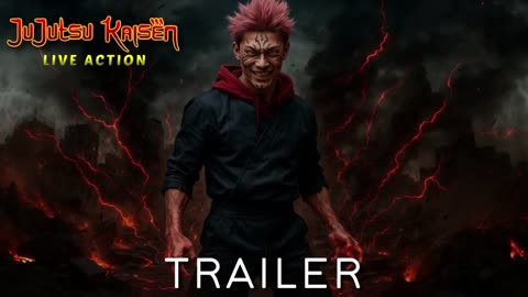 Jujutsu Kaisen- The Movie (2026) – First Trailer _ Live-Action Concept Movie