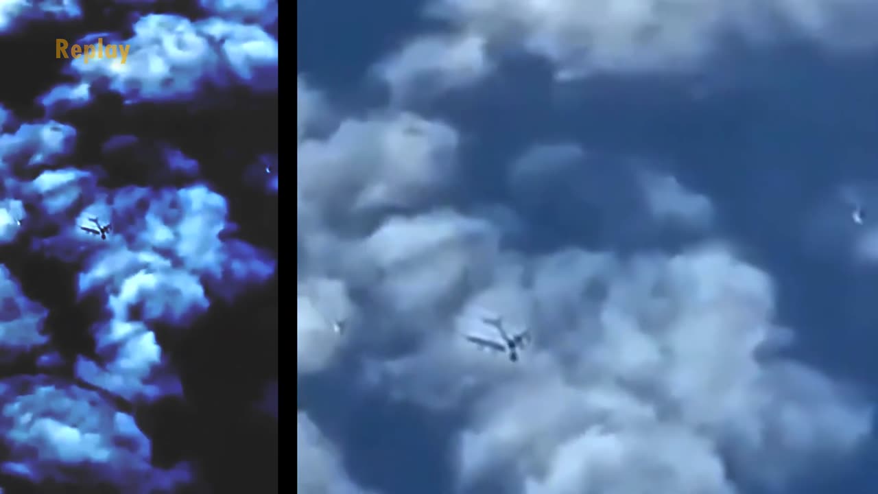 Un passager filme un OVNI à côté d'un avion ! ✈️🛸(Images incroyables !)