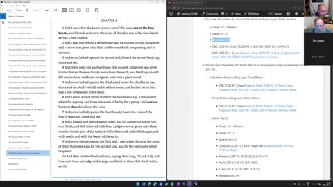 Scripture Study 2025-10-22 D&C LDS 87 Second Coming Improved