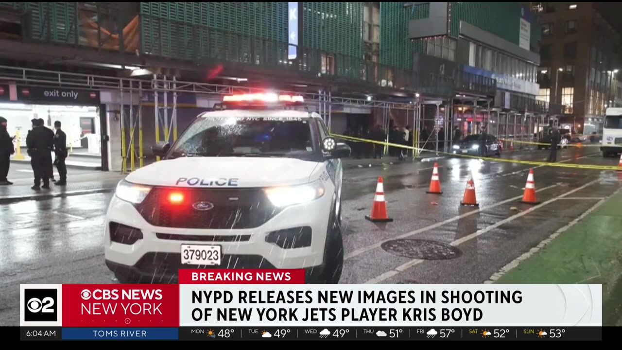 Man sought in shooting of Jets' Kris Boyd, police say
