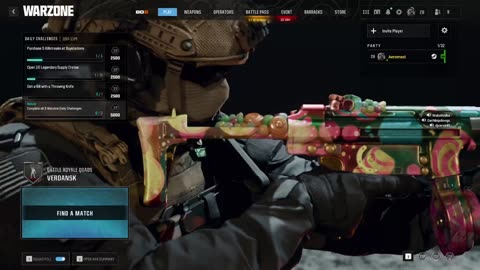 Streaming the new Warzone!