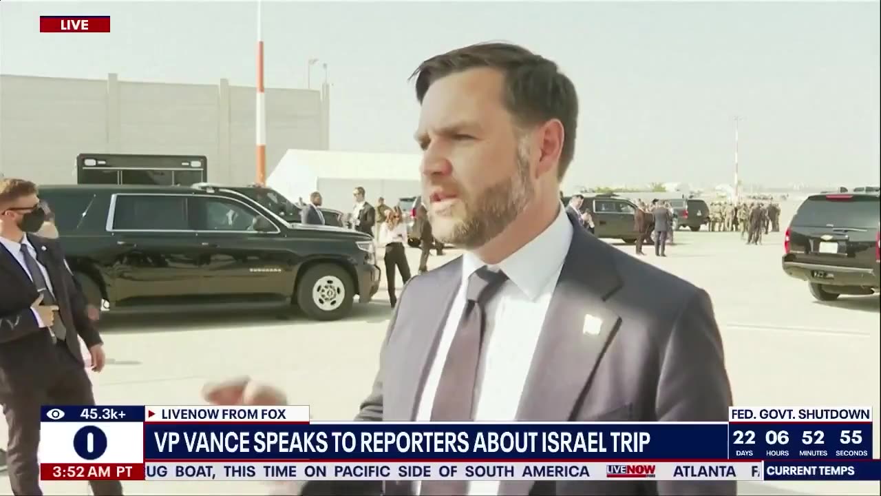 JD Vance Tears Into Israel For Breaking With Trump Administration