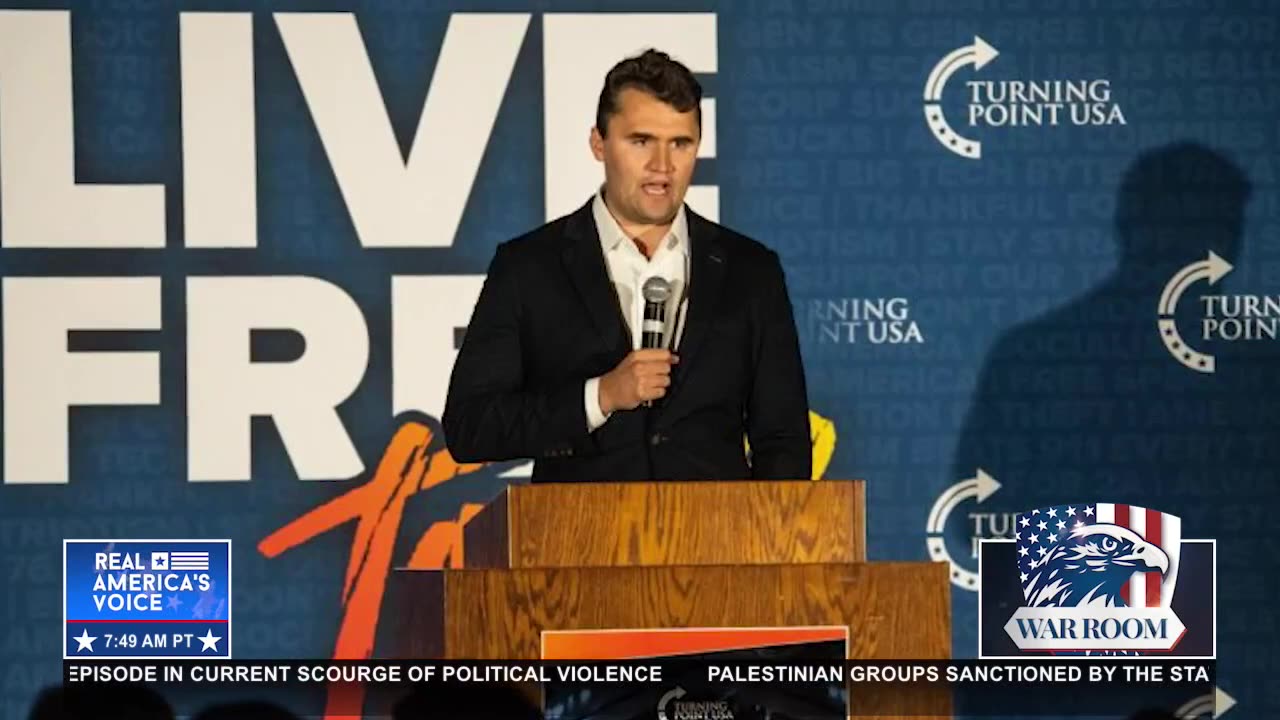 TURNING POINT EULOGY FOR CHARLIE KIRK: Every One Of Us At Turning Point Is Crushed By The Hateful Murder Of Our Founder, Charlie Kirk