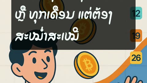 EP33 – DCA ວິທີທີ່ຄົນທໍາມະດາຈະສາມາດເລີ່ມເກັບ Bitcoin ໂດຍບໍ່ຕ້ອງລວຍຖ້າໃຫ້ລວຍກ່ອນ #ອະນຸບານການເງິນ
