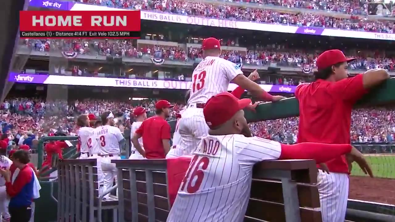 MLB - Max Kepler and Nick Castellanos go back-to-back for the @Phillies 💪