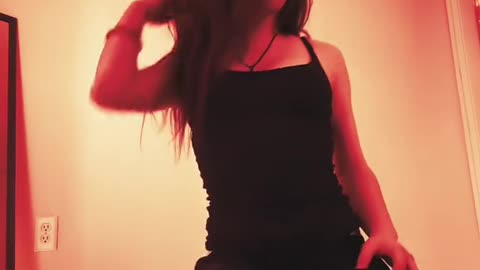 She is dancing to you