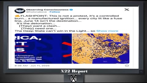 X22 Report: [DS] Push Riots, Enemy Combatants, Military Is The Only Way.......