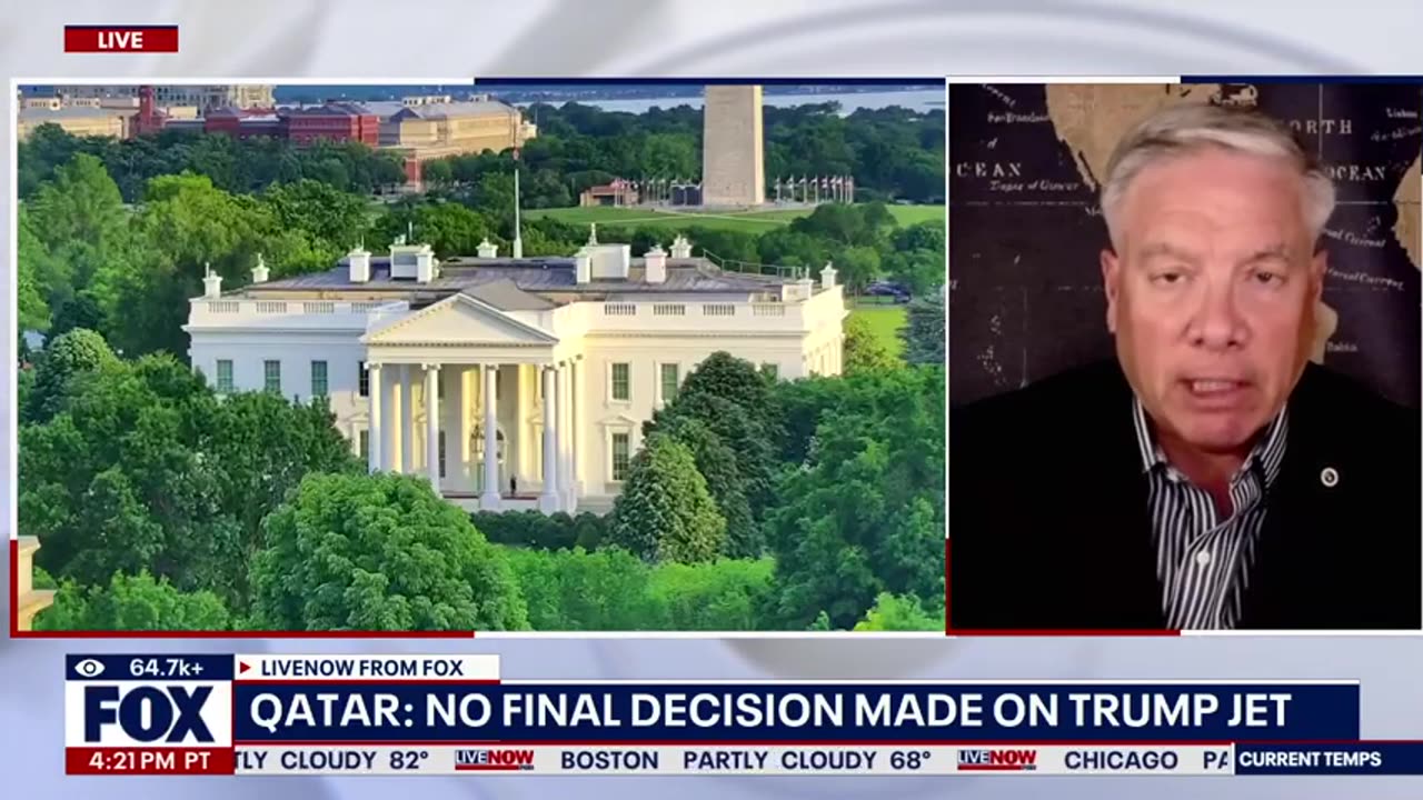 Trump to accept luxury jet from Qatar, reports say | LiveNOW from FOX