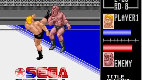 Mega Drive Longplay 443 Wrestle War