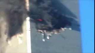 Twin Tower vs Plane: A Pencil Poking a Hole In a Screen Door