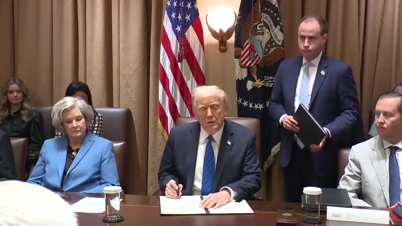 U.S. President Donald Trump signs pardon for Devon Archer, the former business