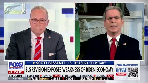 BESSENT: “Make-up cuts are needed” because the Fed has been dependent on faulty data