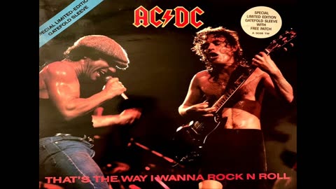 ACDC That's The Way I Wanna Rock 'n' Roll 🇦🇺