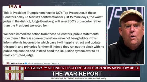 His Glory - The War Report 5-6-25