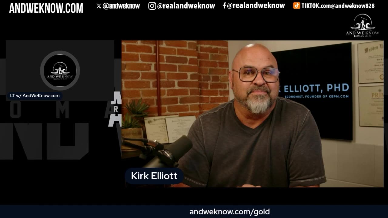 And We Know 5/18/25: Gold a High-Quality liquid asset? Economy slowing? .......