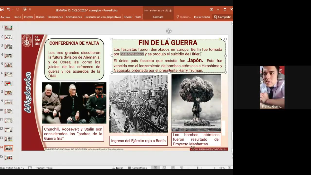 CEPRE UNI 2022 - 1 | Semana 15 | Historia