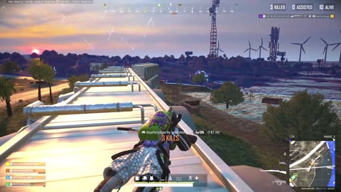 Cool Blooded Roof Shot!
