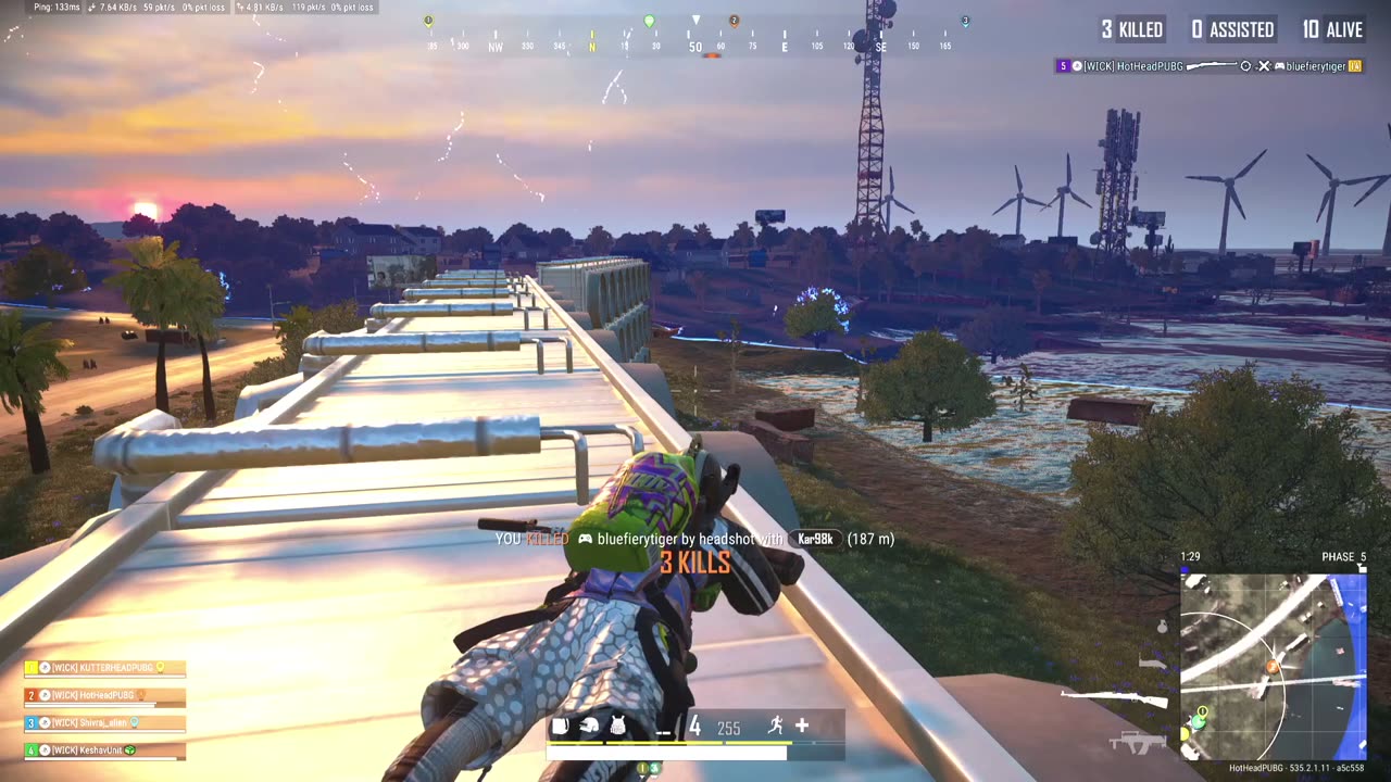 Cool Blooded Roof Shot!