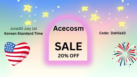 ACECOSM 4th Of July SALE