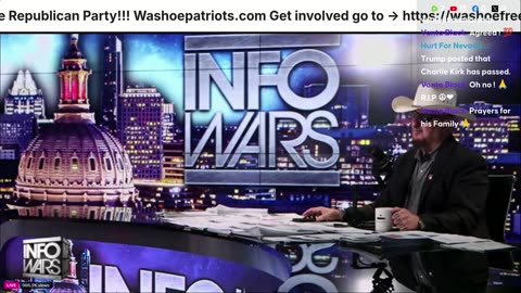 Alex Jones, Info Wars, 09/10/2025