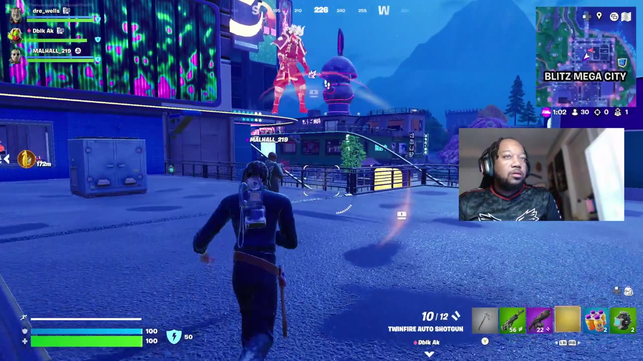 Live on Fortnite! Use code drewells in the item shop