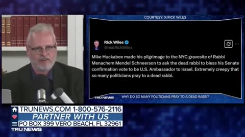 Rick Wiles: Chabad Lubavitch Has Cast A Spell On A Lot Of Americans In Power, & Trump Is One of Them