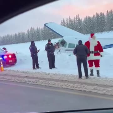 Santa Just Emergency-Landed in the Middle of Nowhere 🎅✈️